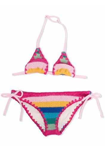 Mc2 Saint Barth Kids Bikini Holly - Rosa