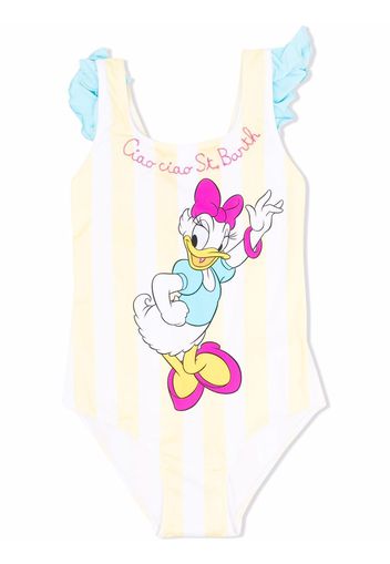 Mc2 Saint Barth Kids Carol Daisy Duck swimsuit - Giallo