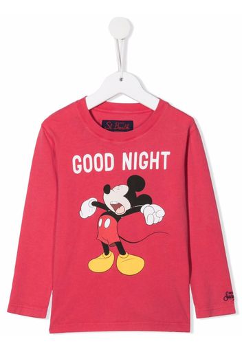 MC2 Saint Barth Kids Mickey print T-shirt - Rosso