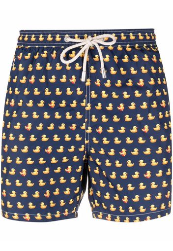 MC2 Saint Barth duck-print swim shorts - Blu