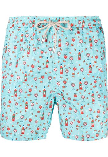 MC2 Saint Barth Micro Fantasy swim shorts - Blu