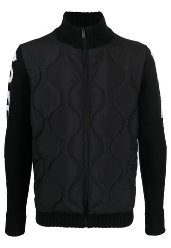 MC2 Saint Barth Whistler quilted-panel jacket - Nero