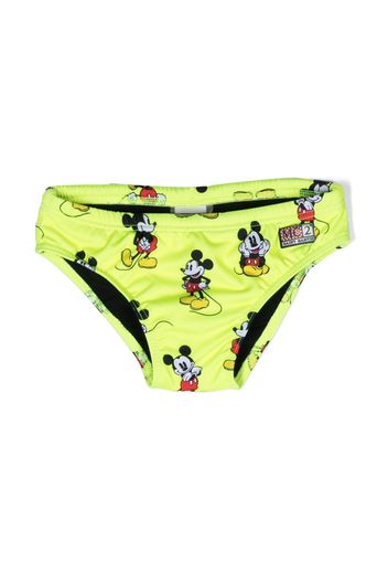 MC2 Saint Barth Kids graphic-print swim trunks - Giallo