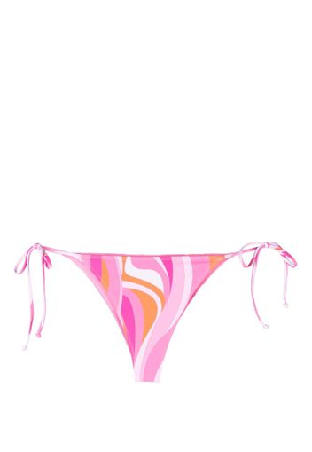MC2 Saint Barth abstract-print bikini bottoms - Rosa