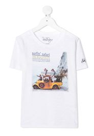 T-shirt Beach Boys con stampa