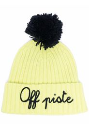 MC2 Saint Barth Wengen embroidered beanie - Giallo