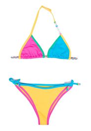 MC2 Saint Barth Kids Holly colour-block bikini - Giallo