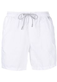 MC2 Saint Barth logo patch swim shorts - Bianco