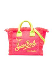 MC2 Saint Barth Kids logo-print tote bag - Rosa