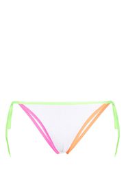 MC2 Saint Barth Slip bikini Marielle con nodo laterale - Bianco