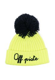 MC2 Saint Barth Kids Moritz pompom beanie - Verde