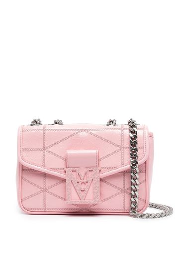 MCM Borsa a spalla Travia mini - Rosa