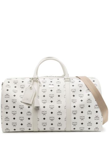 MCM large Ottomar monogram-print holdall - Bianco