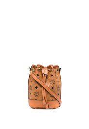 MCM Borsa a secchiello Mini Dessau - Marrone