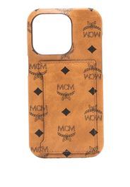 MCM Aren iPhone 14 pro case - Marrone