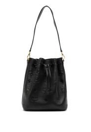 MCM Borsa a secchiello Dessau Monogram media - Nero