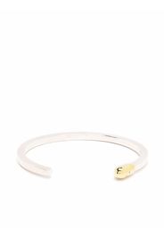 M.Cohen matchstick open cuff - Argento