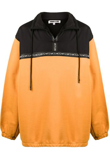 oversized colour block sweatshirt