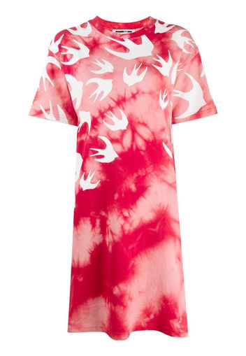 tie-dye T-shirt dress