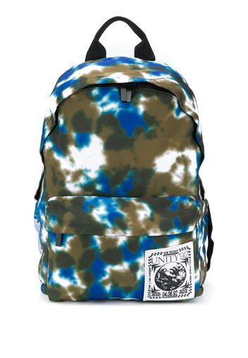 Zaino con fantasia tie dye