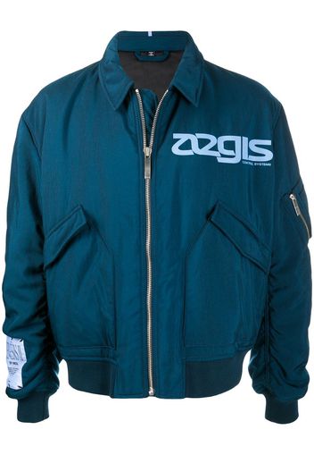 Genesis II graphic bomber jacket