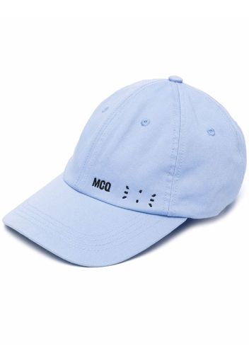 MCQ logo-patch cap - Blu