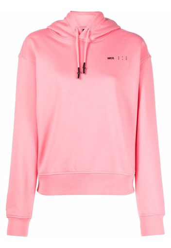 MCQ logo-print hoodie - Rosa