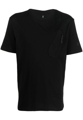 MCQ T-shirt con zip - Nero