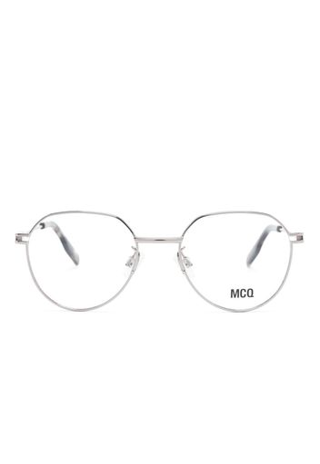 MCQ thin round-frame glasses - Argento