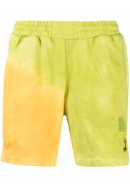 MCQ graphic-print track shorts - Verde