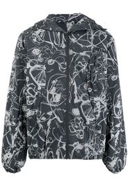 MCQ painterly-print lightweight jacket - Nero