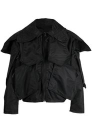 MCQ oversize-pointed-pocket jacket - Nero