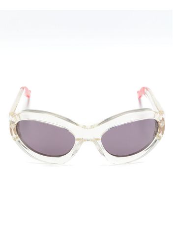 Medea Smack round-frame sunglasses - Toni neutri