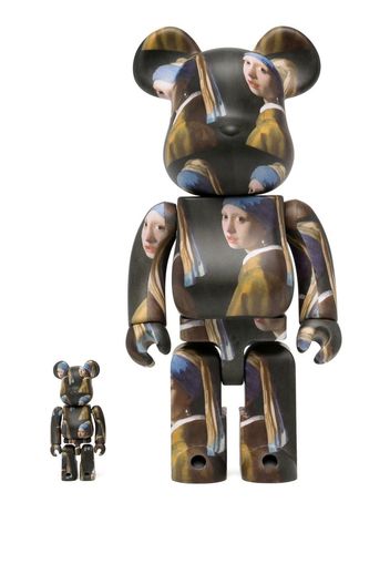 Medicom Toy Edizione Bearbrick Girl With Pearl Earring - Multicolore