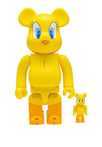 Medicom Toy Set figure MEDICOM TOY x Warner Bros Be@rbrick Tweety 100% 400% - Giallo