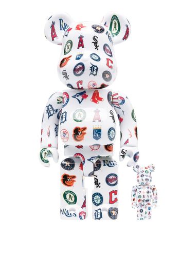 Medicom Toy Bearbrick MLB American League collectible statue - Bianco