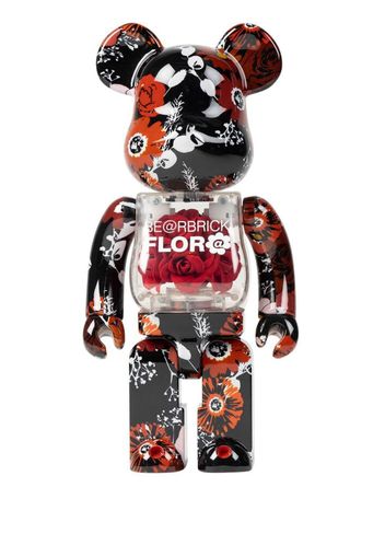 Medicom Toy x Mames Flor@ BE@RBRICK 400% figure - Rosso