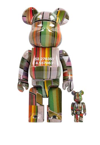 Medicom Toy Set figure Be@rbrick Benjamin Grant (Overview) Lisse 100% e 400% - Verde