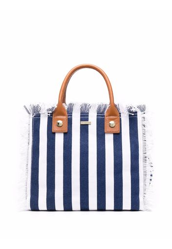 Melissa Odabash Porto Cervo striped tote bag - Blu