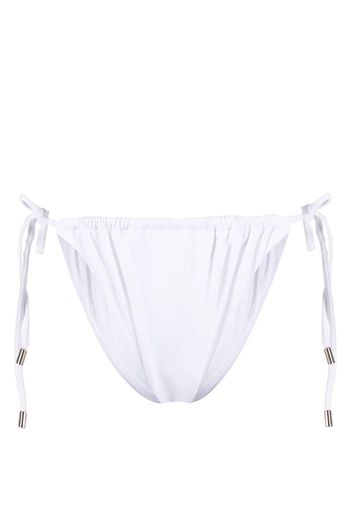 Melissa Odabash France ruched bikini bottom - Bianco