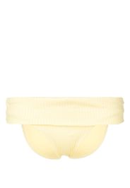 Melissa Odabash Provence ribbed bikini-bottoms - Giallo