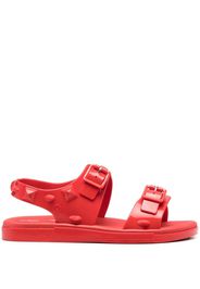 Melissa x Undercover Sandali con fibbia - Rosso