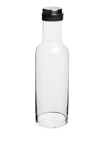 tall glass bottle