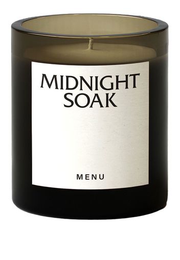 Menu Midnight Soak Olfacte scented candle - Marrone