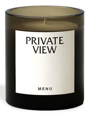 Menu Private View Olfacte scented candle - Marrone