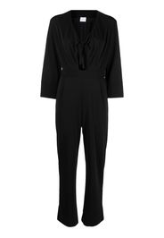 Merci knot-detail V-neck jumpsuit - Nero