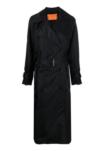 MERYLL ROGGE belted double-breasted trench coat - Nero