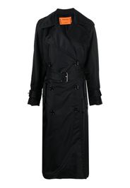 MERYLL ROGGE belted double-breasted trench coat - Nero