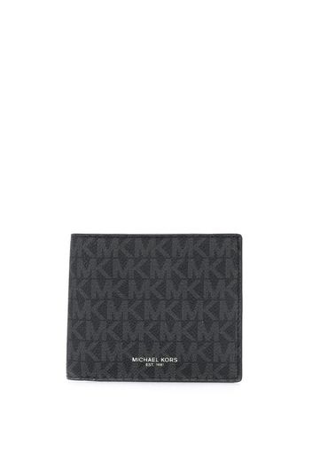 logo print billfold wallet