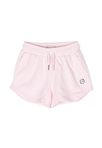 Michael Kors Kids drawstring waistband cotton shorts - Rosa